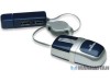 Nano-Ratón/Mouse Óptico con Hub USB de 2 puertos